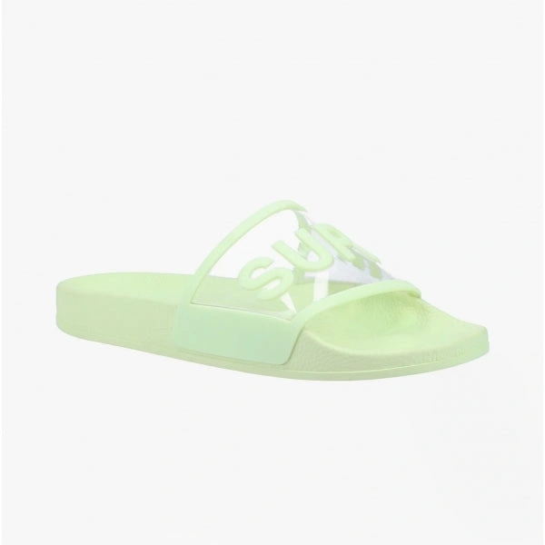 Superga Green Slides for Women Effortless Summer Style