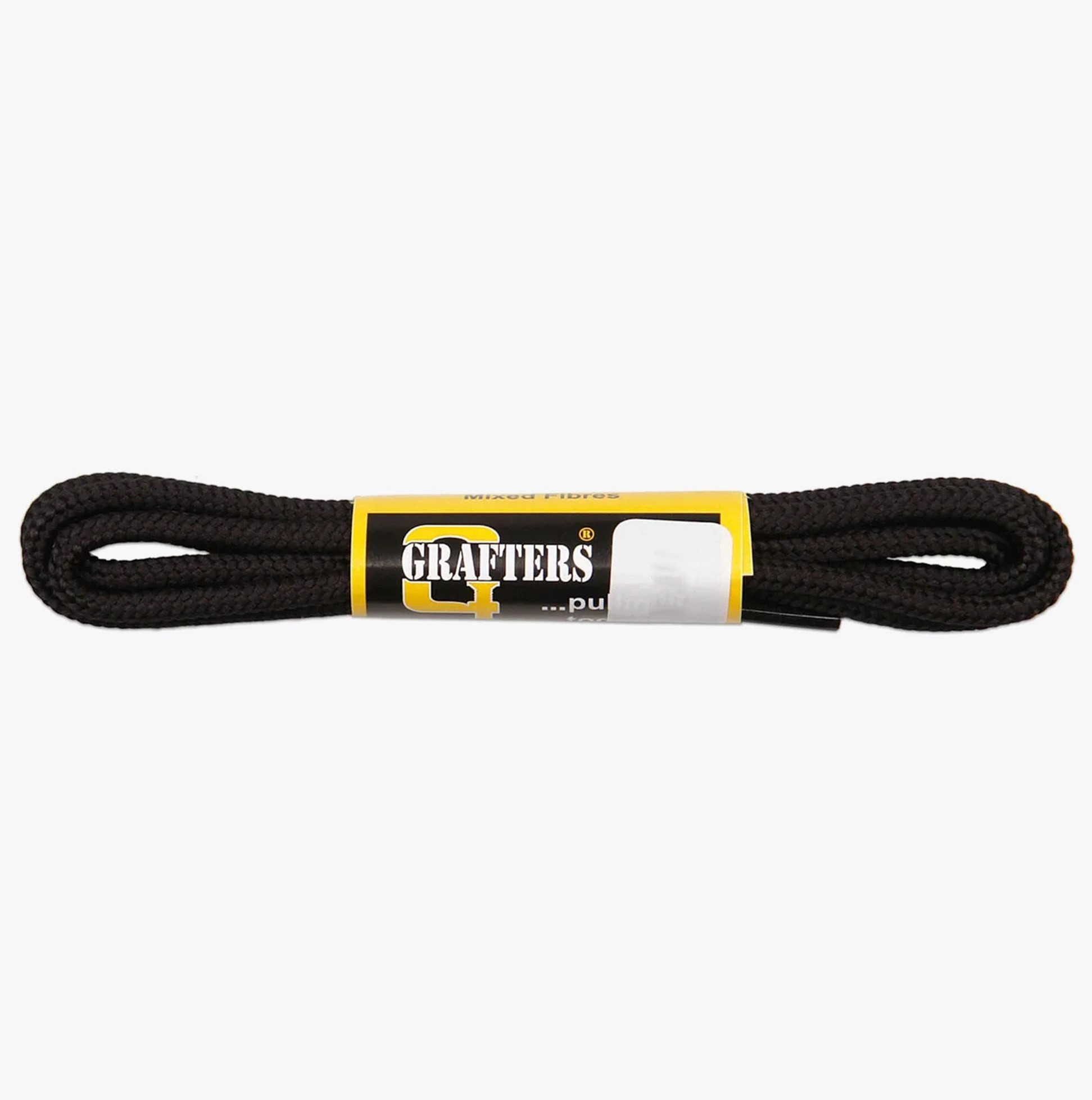 Grafters 100cm Flat Trainer Laces - Sleek Black Upgrade Your Shoes!